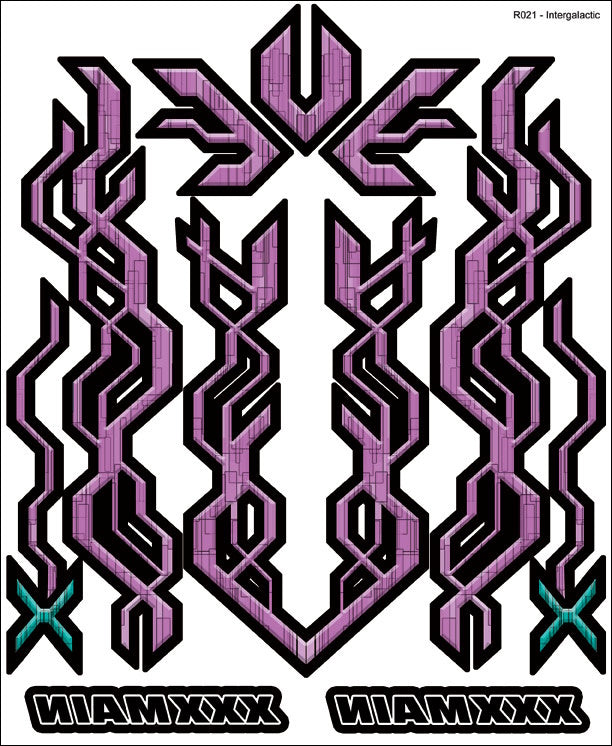 XXX Main Racing XXXR021 Intergalactic Internal Graphic.
