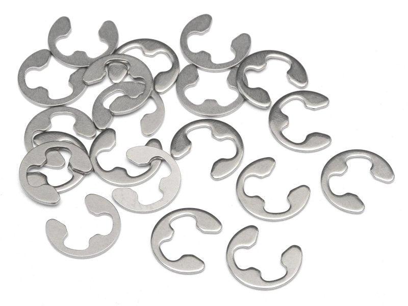 HPI Z103 E Clip E-4HD (20 pieces) Stainless Steel Baja 5SC/5B/5T/5B Flux/5SC
