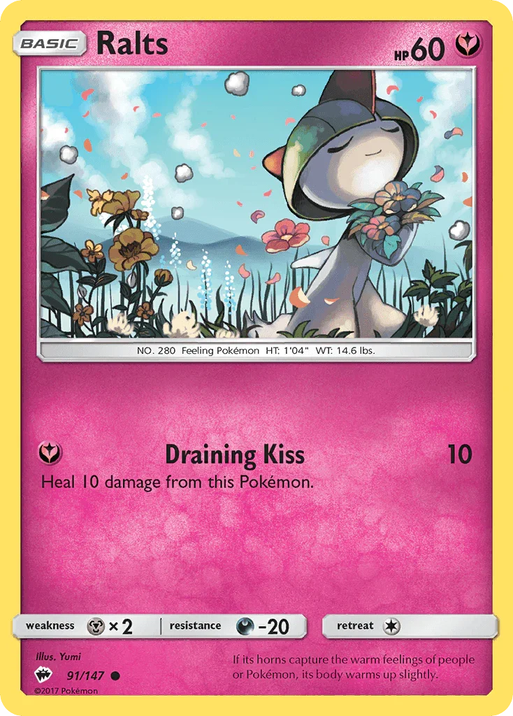 Ralts (91/147) [Sun & Moon: Burning Shadows]
