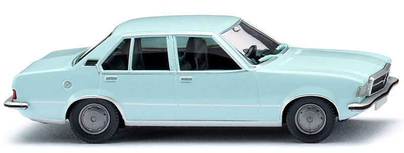 Wiking 079305 1/87 Opel Rekord D, Light Blue (HO)
