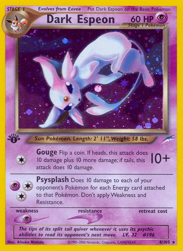 Dark Espeon (4/105) [Neo Destiny 1st Edition]