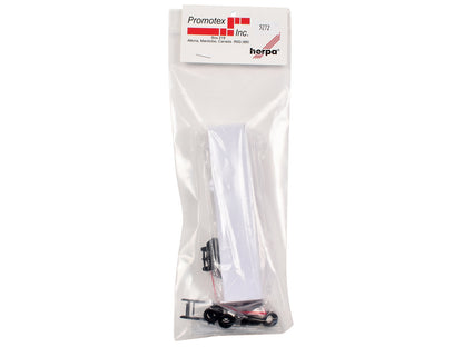 40ft Dry Van Trailer White 1/87 (HO) Plastic Model by Promotex