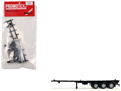 Container Chassis for 3-Axle 40ft Trailer 1/87 (HO) Plastic Model by Promotex  free shipping USA