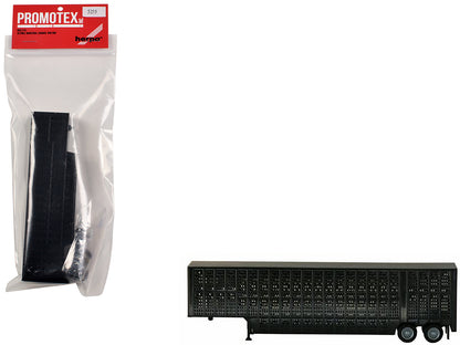 Livestock Trailer Black 1/87 (HO) Plastic Model by Promotex  free shipping USA