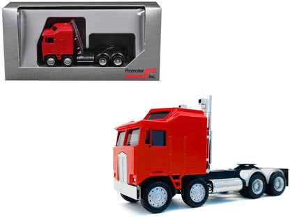 K100 5 Bar Grill Twin Steer Truck Tractor Red 1/87 (HO) Plastic Model Car by Promotex  free shipping USA