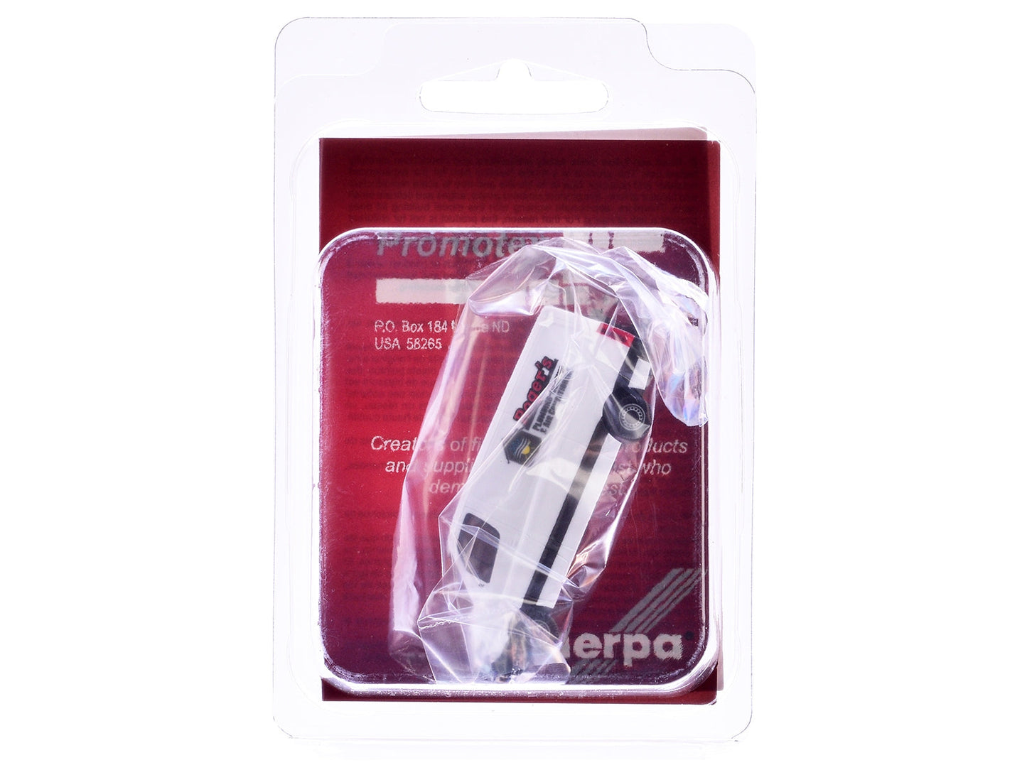Mercedes-Benz Sprinter Van White "Roger's Plumbing-Heating & Air Conditioning" 1/87 (HO) Plastic Model Car by Promotex