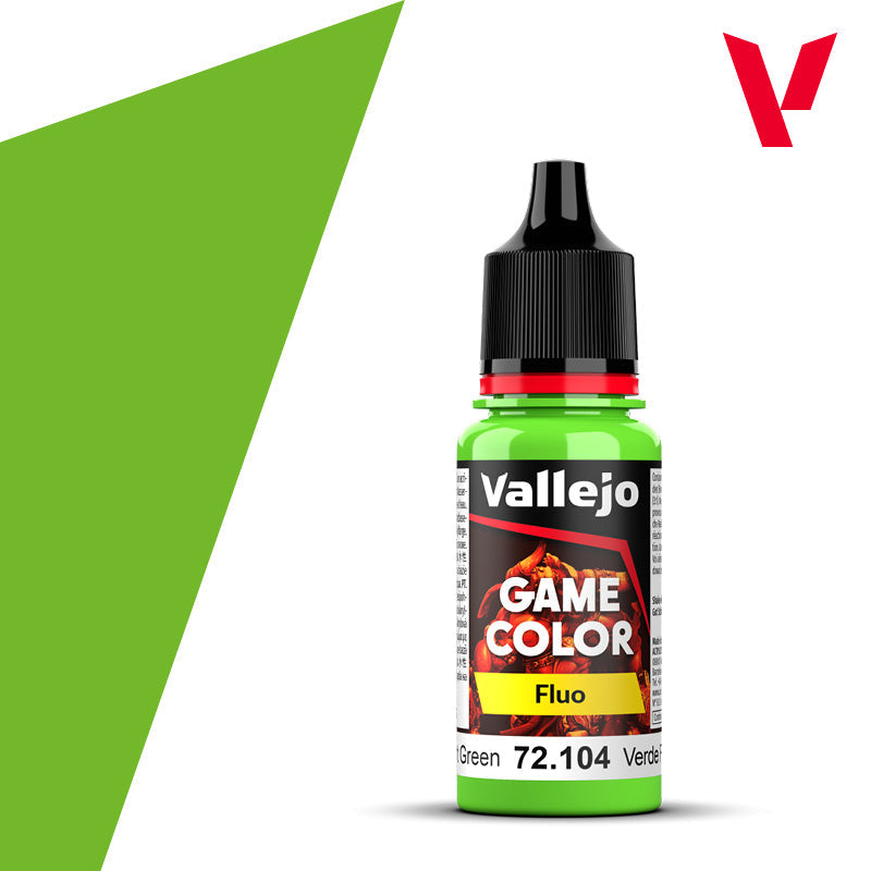 Game Color: Fluorescent - Green