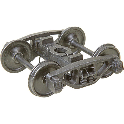 Kadee #756 O S AAR Bettendorf Metal Trucks with 33" Smooth Back Metal P48 Wheels