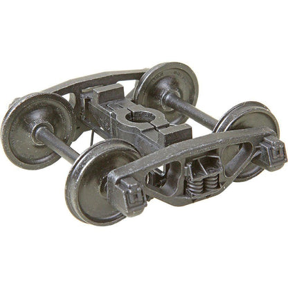 Kadee #756 O S AAR Bettendorf Metal Trucks with 33" Smooth Back Metal P48 Wheels