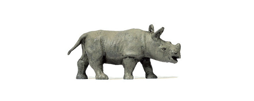 Preiser 29523 HO Scale Young African Rhinoceros