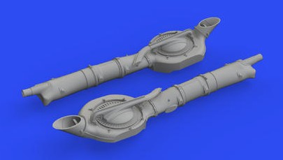 Eduard 648791 1/48 Aircraft- P38J Superchargers for TAM (Resin)