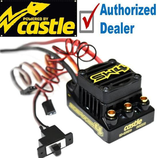 Castle Creations SW4 Sensorless WP ESC SC / SCT + 1410 3800KV Sensor Motor 5MM