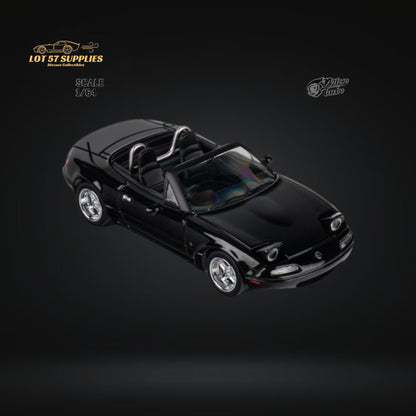 MicroTurbo Eunos Roadster MX-5 Customized Metallic Black 1:64 Limited to 1,000 Pcs
