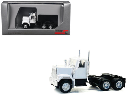 GMC Short Day Cab White 1/87 (HO) Plastic Model Car by Promotex  free shipping USA