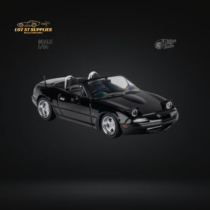 MicroTurbo Eunos Roadster MX-5 Customized Metallic Black 1:64 Limited to 1,000 Pcs