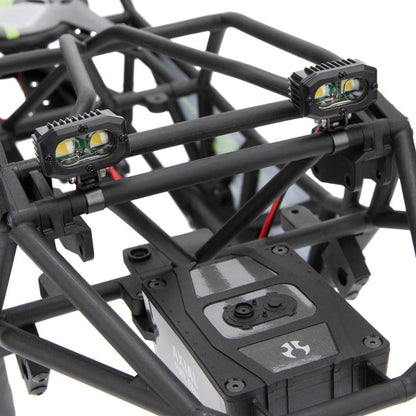 PowerHobby RC 4 Dual LED Lights Headlights Spotlight w/ Controller for 1/10 1/8