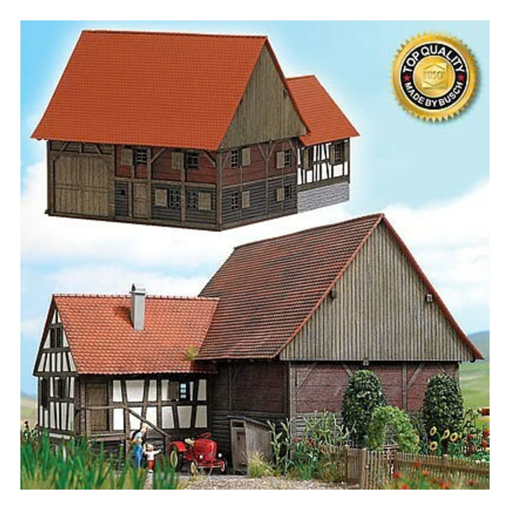 Busch 8788 TT Scale Small Historic Farmhouse