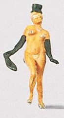 Preiser 29003 HO Scale Exotic Female Dancer with Top Hat