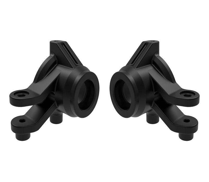 Traxxas 10736-BLK Black Left and Right Steering Blocks fits Mini Maxx