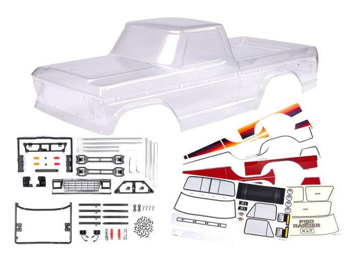 Traxxas 9230 - Ford F-150 (1979) Clear Body (Unpainted / Decals) TRX-4
