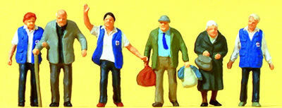 Preiser 79216 N Scale Pedestrians Travellers Aids