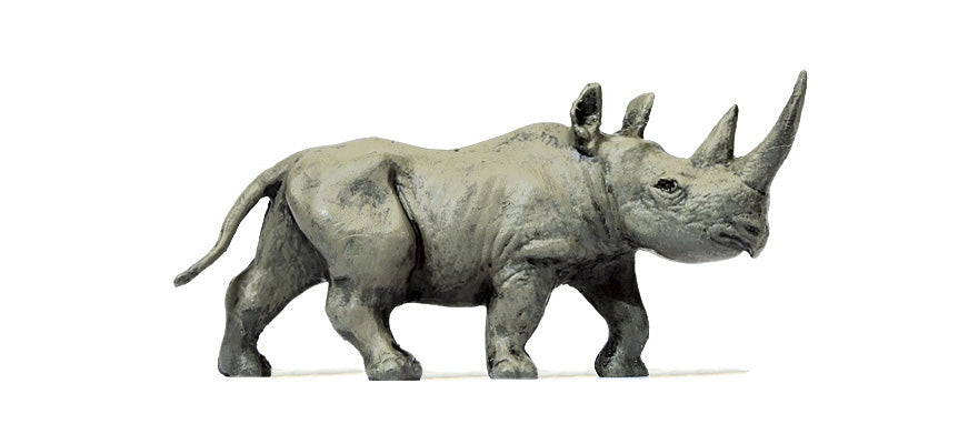 Preiser 29521 HO Scale African Rhinoceros Figure
