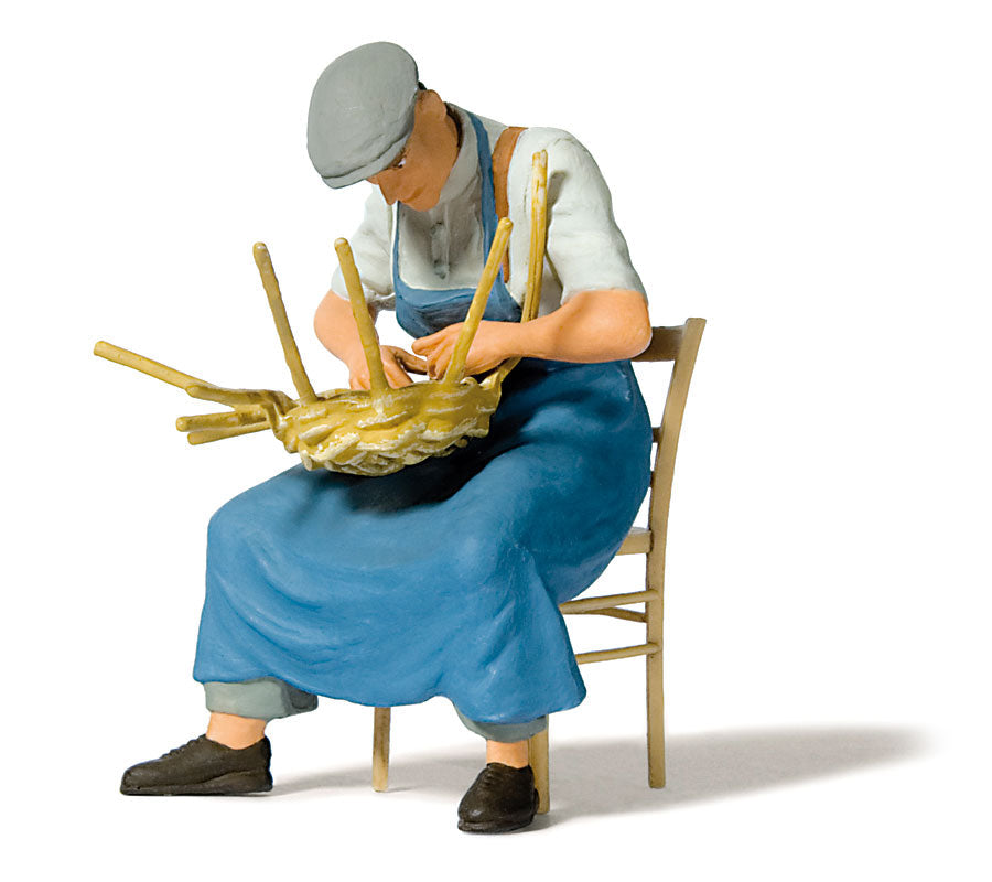 Preiser 45521 G Scale Basket-Maker Figure