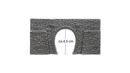 Noch 34937 N Scale Single-Track Tunnel Portal, Quarrystone
