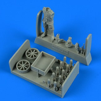 Aerobonus 480219 1/48 WWI German/Austro-Hungarian Aircraft Armorer w/Ammunition