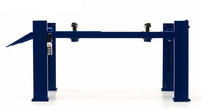 Greenlight 12884 1/18 Manual Four-Post Lift, Blue
