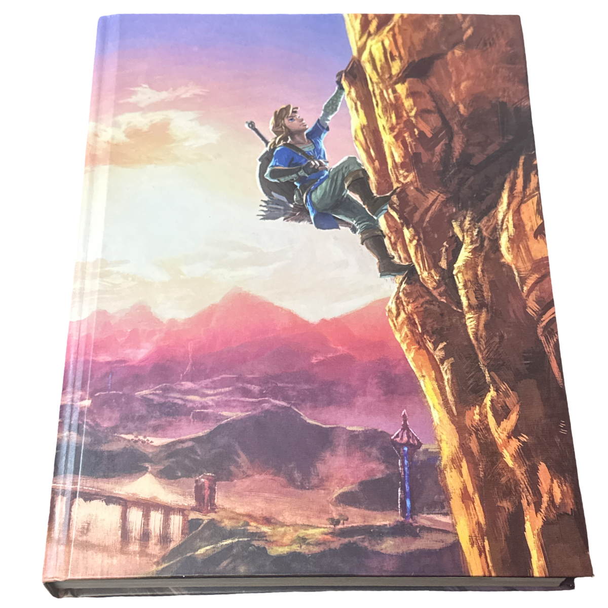 LEGEND OF ZELDA BREATHE OF THE WILD COLLECTORS EDITION COMPLETE OFFICIAL GUIDE BOOK