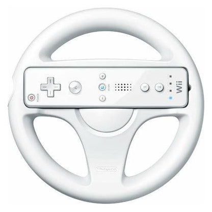 Wii Wheel - Wii (White & Black)