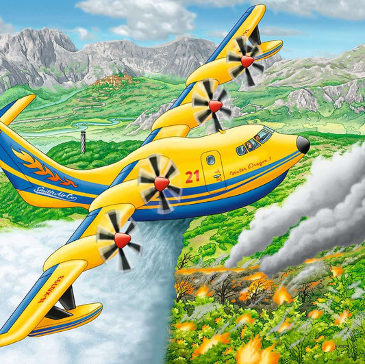 Puzzle: Above the clouds