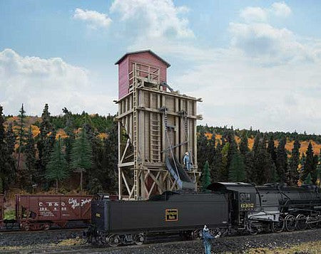 Walthers Cornerstone 4202 HO Small Wood Coaling Station Kit