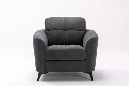 Callie - Woven Fabric Chair by Couch.com
