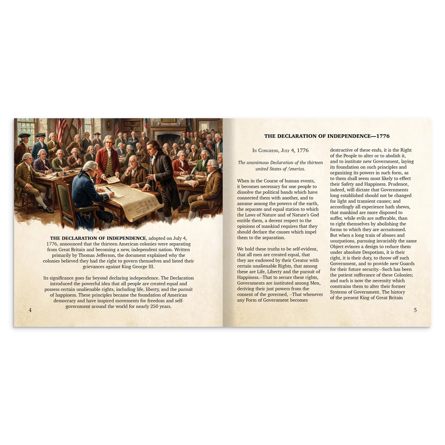 The Constitution and Founding Documents: America's 250th Anniversary Book