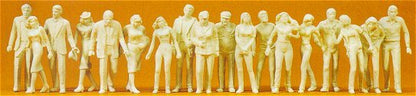Preiser 65601 O Scale Unpainted Figure Set Passers-By