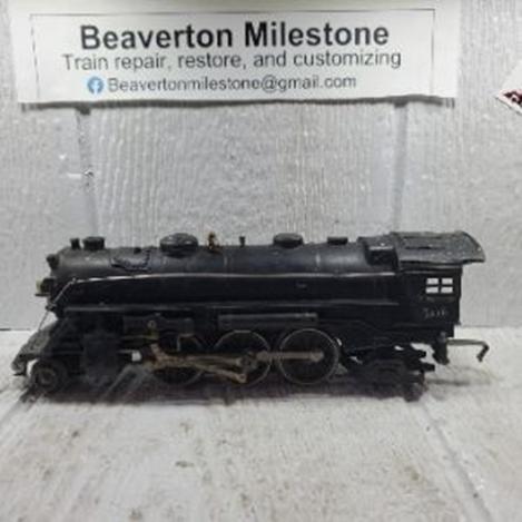 LIONEL 1666-E 2-6-2 LOCOMOTIVE (O27), 38-42 (B) BLACK