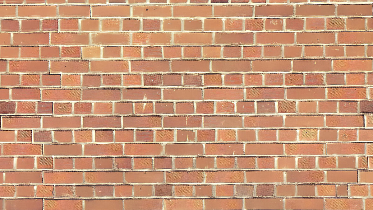 Noch 57550 HO/TT/O Scale Embossed Stone Card Sheet, Red Brick