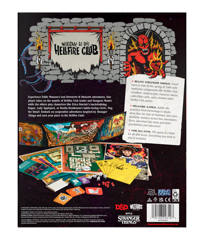 Dungeons & Dragons: Stranger Things - Welcome to the Hellfire Club Box Set