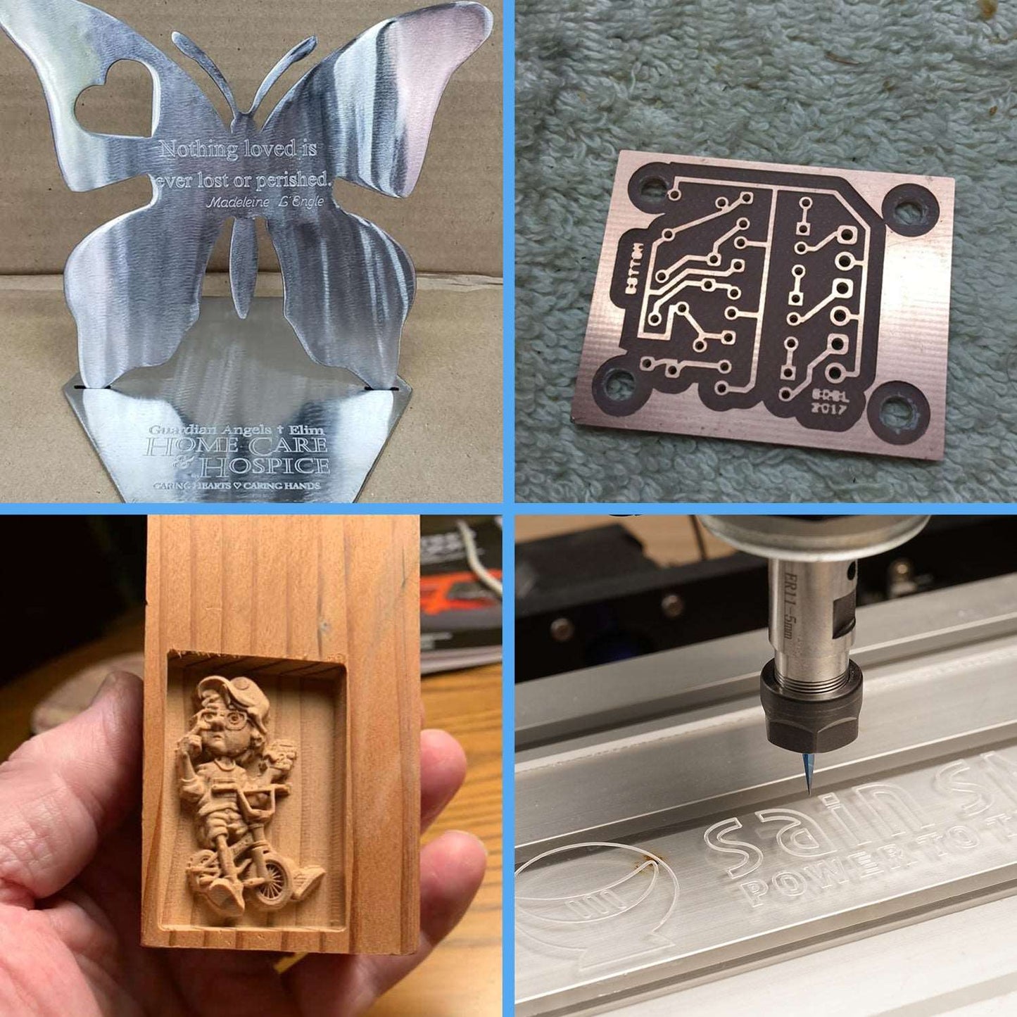 3018-PROVer Semi Assembled CNC Router Kit