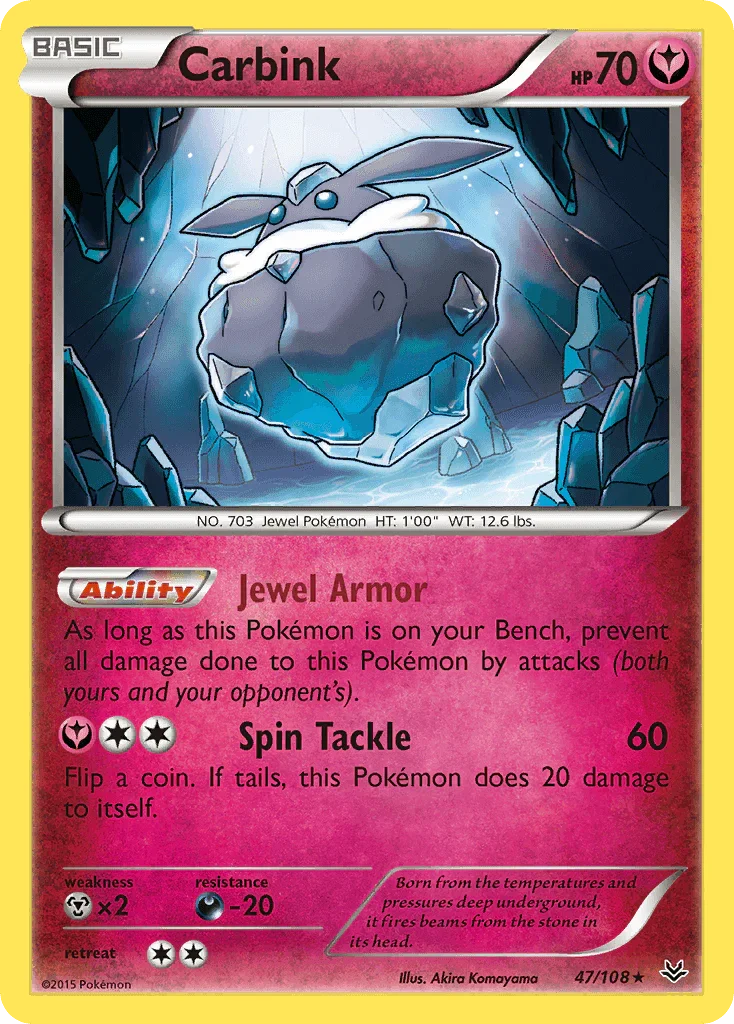 Carbink (47/108) [XY: Roaring Skies]