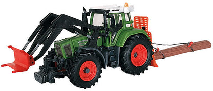 Kibri 12246 1/87 Fendt Tractor with Front Loader Model Kit