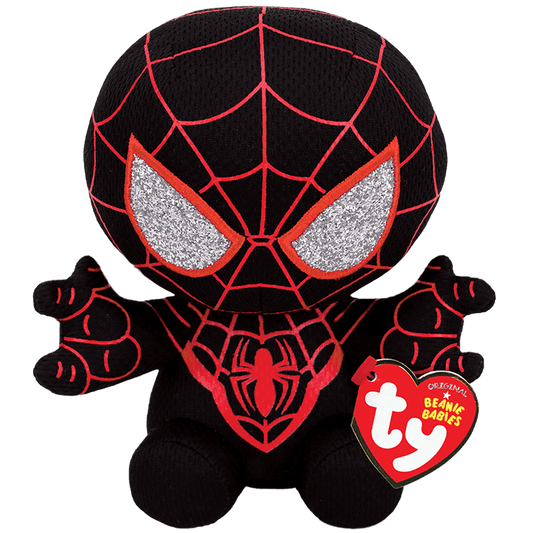 Ty Marvel Beanie Babies: Spiderman Miles Morales (Small)