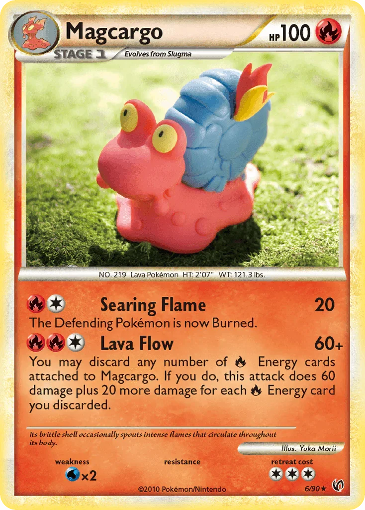 Magcargo (6/90) [HeartGold & SoulSilver: Undaunted]