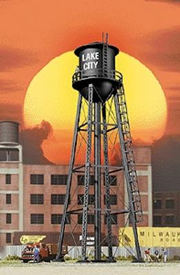 Walthers Cornerstone 2825 HO Scale City Water Tower Black