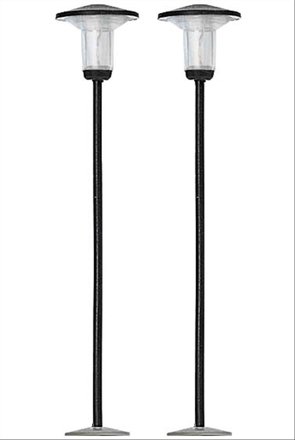 Busch 4144 HO Scale Black Residential & Park Lamps, LEDs