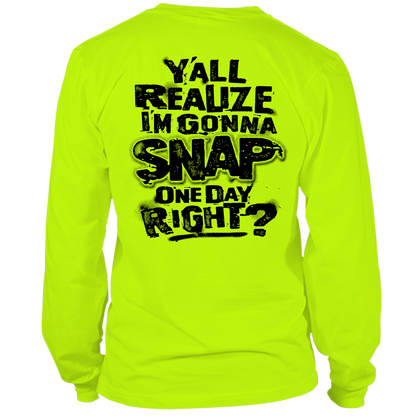 Snap - Long Sleeve Hi-Vis T-Shirt