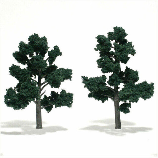 Woodland Scenics TR1514 N/HO Assembled Tree Dark Green 6" Train Scenery