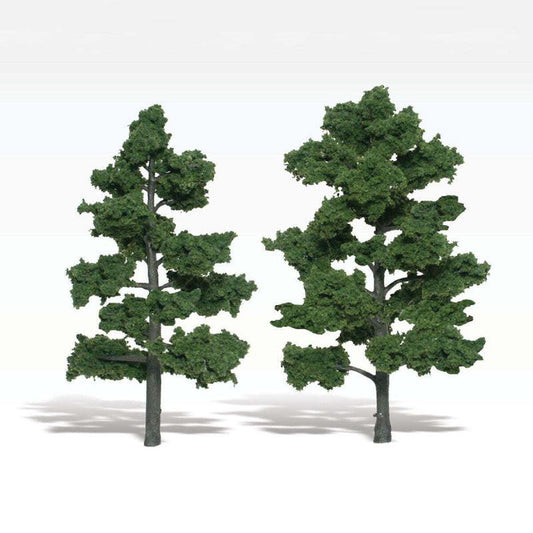 Woodland Scenics TR1516 N/HO Assembled Tree Medium Green 7" Train Scenery